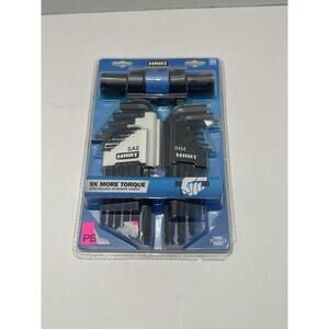 HART 22-PC BALL END HEX KEY SET & HANDLE SAE MM New Sealed
